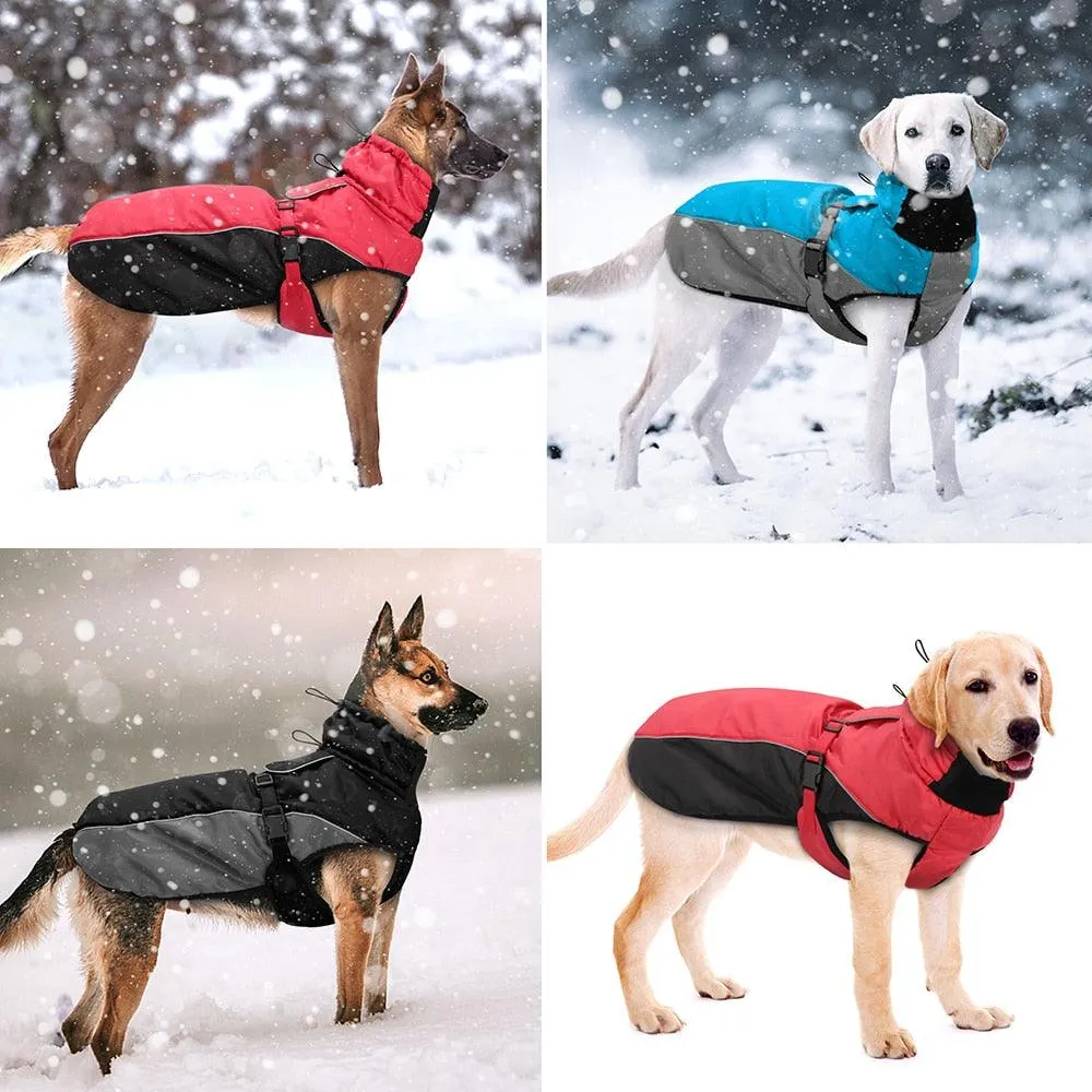 Waterproof Warm Dog Coat / Jacket - Medium to Large Dogs