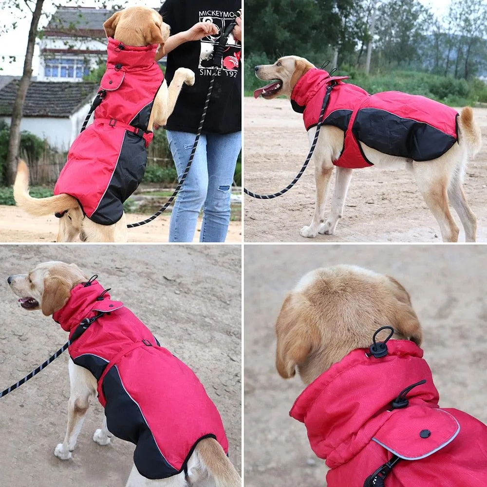 Waterproof Warm Dog Coat / Jacket - Medium to Large Dogs