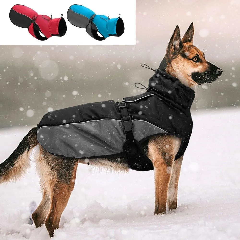 Waterproof Warm Dog Coat / Jacket - Medium to Large Dogs