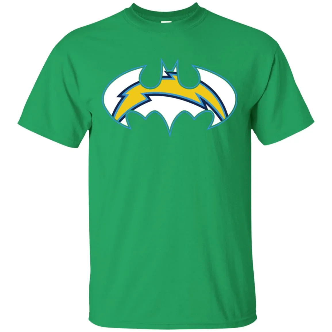 We Are The Los Angeles Chargers Batman Nfl Mashup Men Cotton T-Shirt