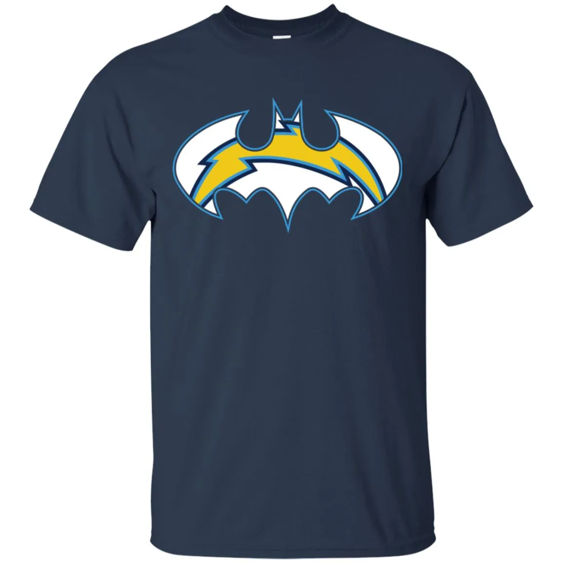 We Are The Los Angeles Chargers Batman Nfl Mashup Men Cotton T-Shirt