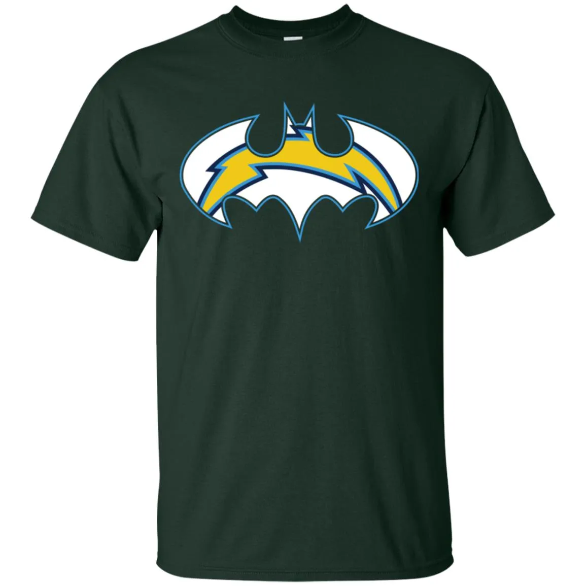 We Are The Los Angeles Chargers Batman Nfl Mashup Men Cotton T-Shirt