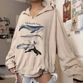 Whale Hoodie