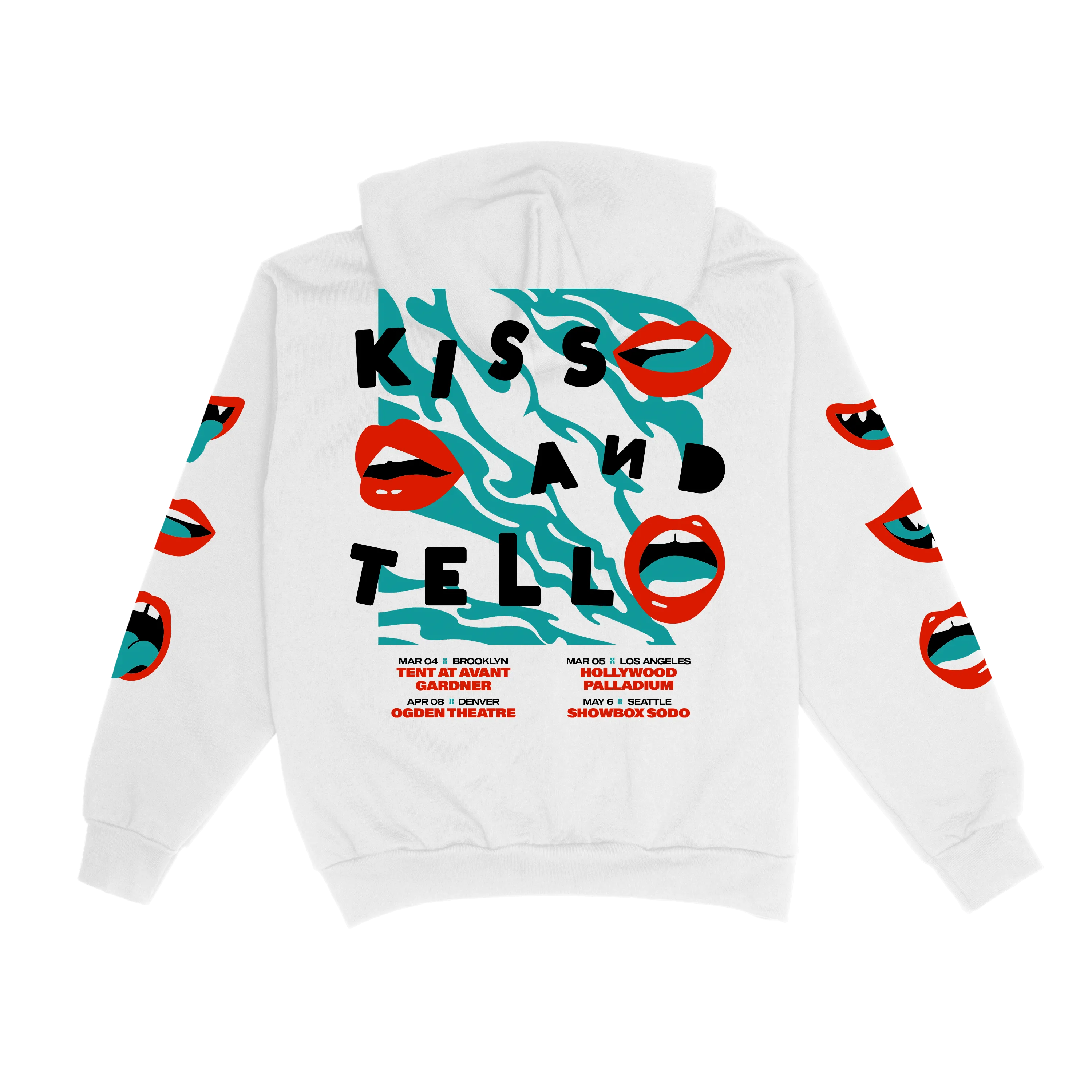 WHITE TOUR HOODIE