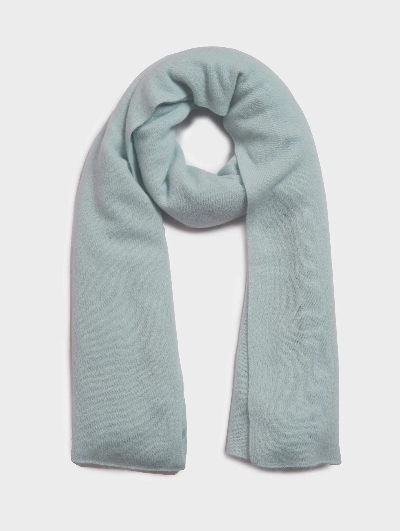 White   Warren - Cashmere Travel Wrap in Daylight Blue