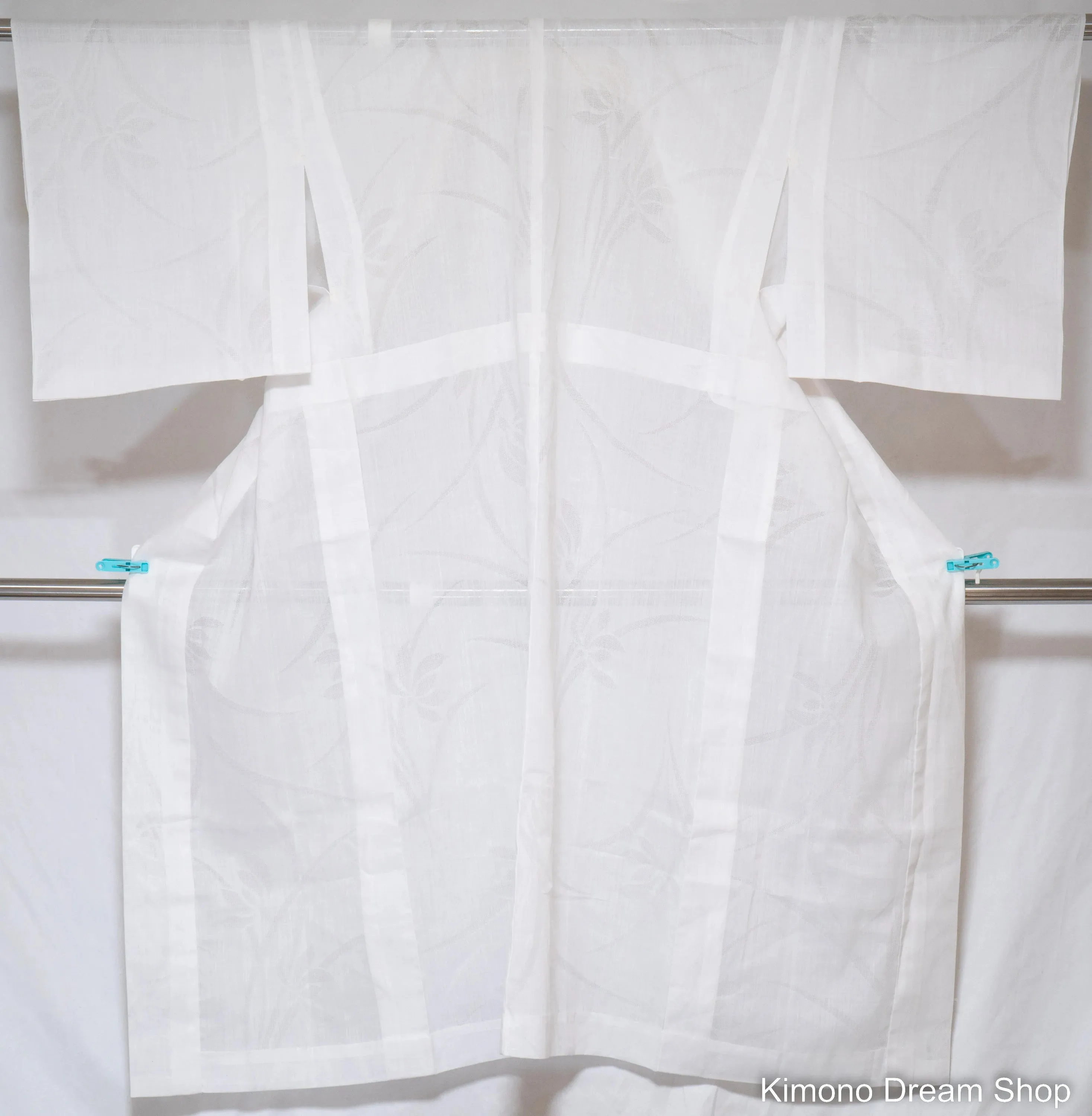 White Yukata Juban - Washable Polyester Summer Kimono Underwear - Various Styles - Japanese Kimono Accessory