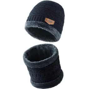 Winter Hats for Women/Men | Beanies Hats Neck Scarfs Set Warm Slouchy Beanie