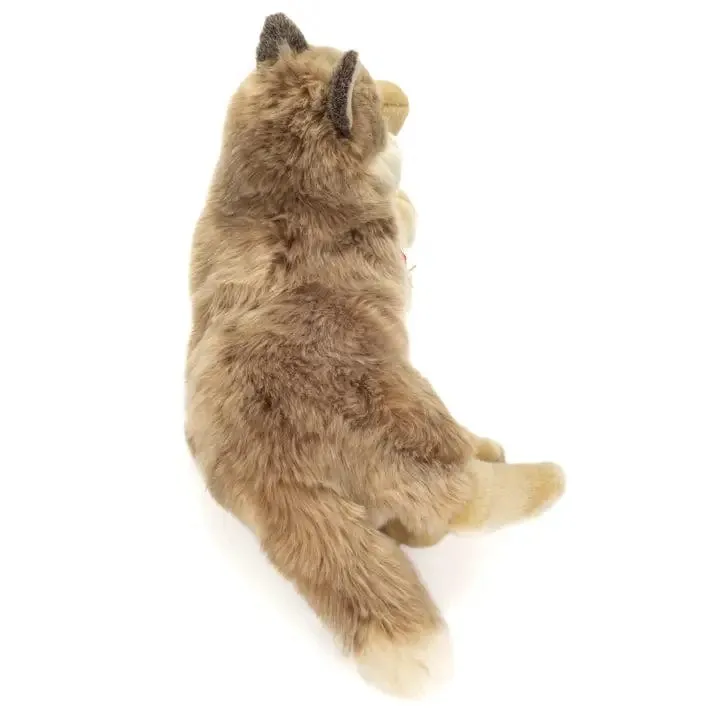 Wolf or Coyote Large Size Lying Down Plush by Teddy Hermann