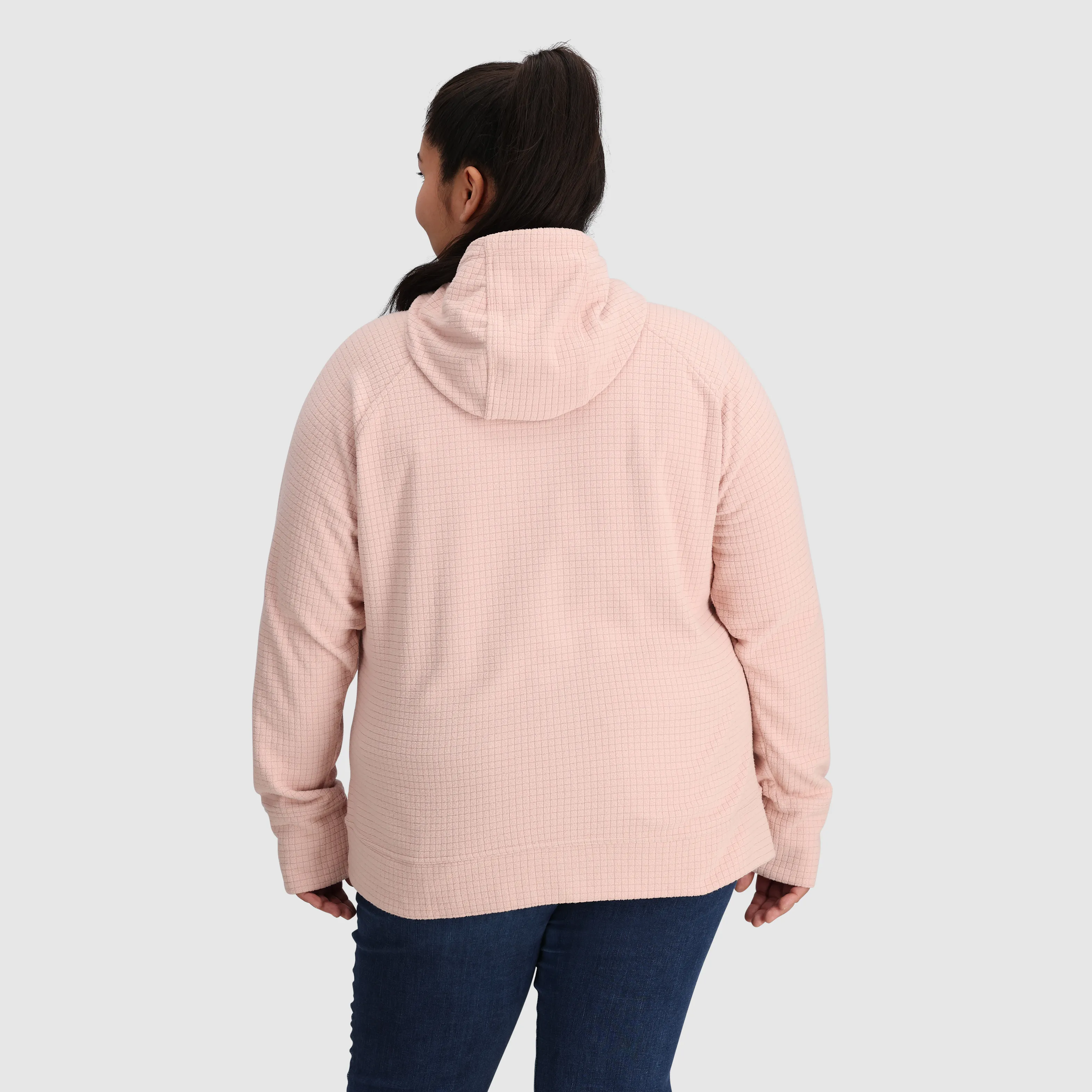 Women's Mega Trail Mix Fleece Full Zip Hoodie-Plus