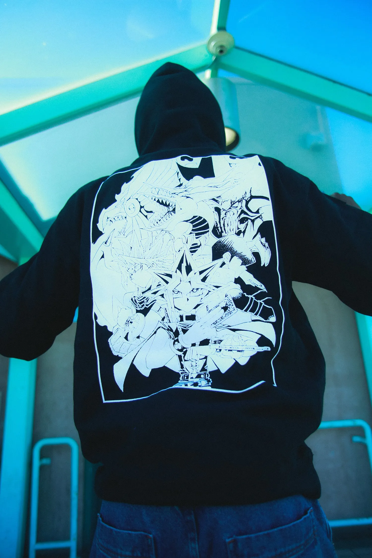 Yu-Gi-Oh! Egyptian God Hoodie - Black